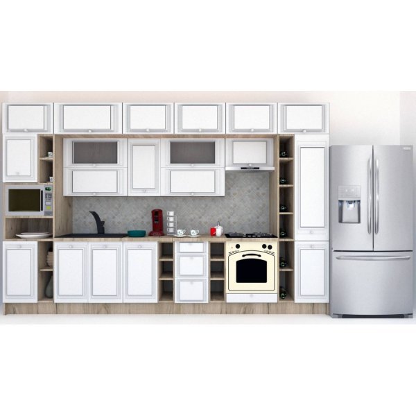 Bucatarie LEEA BEAUTY NEW 380 FRONT MDF OLDER K002 / decor 263