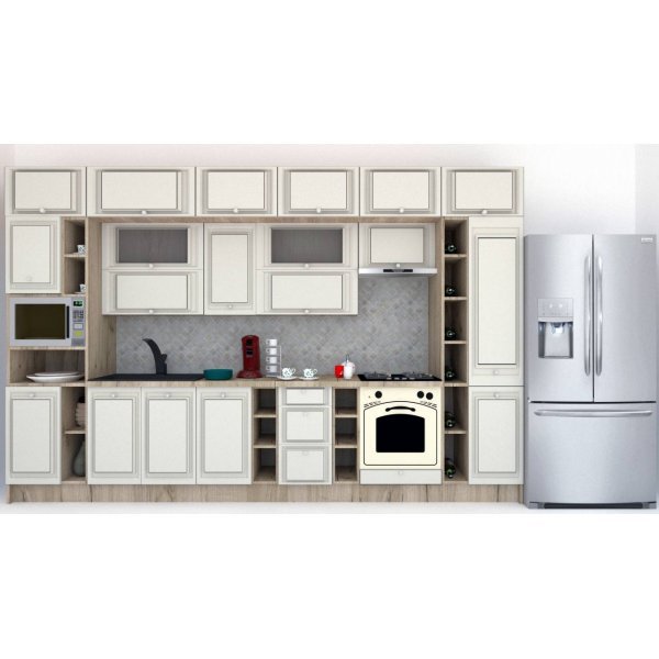 Bucatarie LEEA BEAUTY NEW 380 FRONT MDF ALAMO K002 / decor 102