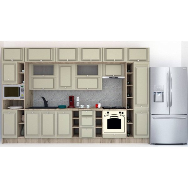 Bucatarie LEEA BEAUTY NEW 380 FRONT MDF ALAMO K002 / decor 161
