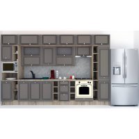Bucatarie LEEA BEAUTY NEW 380 FRONT MDF ALAMO K002 / decor 265