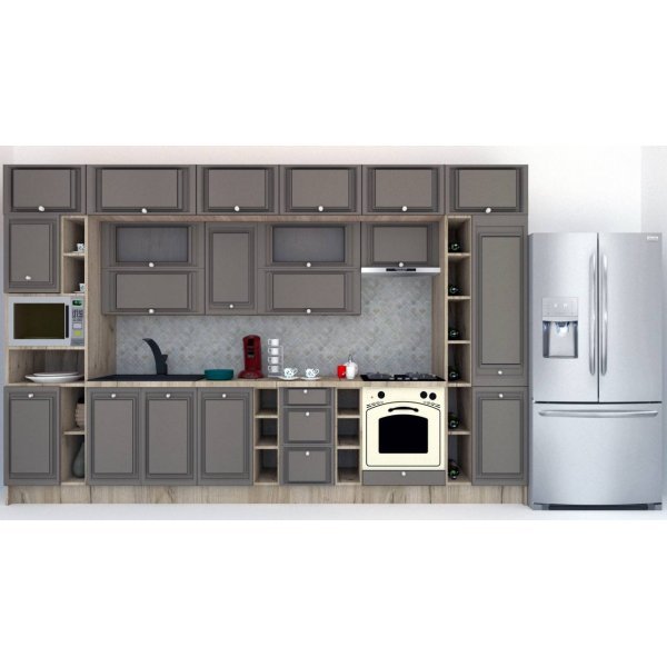 Bucatarie LEEA BEAUTY NEW 380 FRONT MDF ALAMO K002 / decor 265
