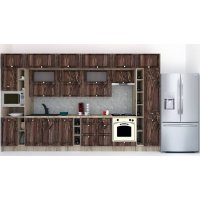 Bucatarie LEEA BEAUTY NEW 400 FRONT MDF SPARX K002 / decor 264