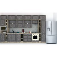 Bucatarie LEEA BEAUTY NEW 400 FRONT MDF ALAMO K002 / decor 247