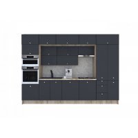 Bucatarie ZONE B 340 FRONT PAL K002 / decor 0164