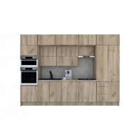 Bucatarie ZONE B 340 FRONT PAL K002 / decor K002