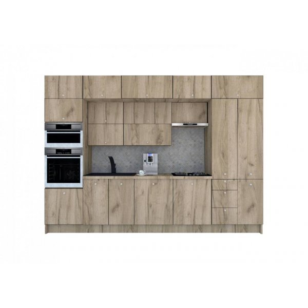 Bucatarie ZONE B 340 FRONT PAL K002 / decor K002