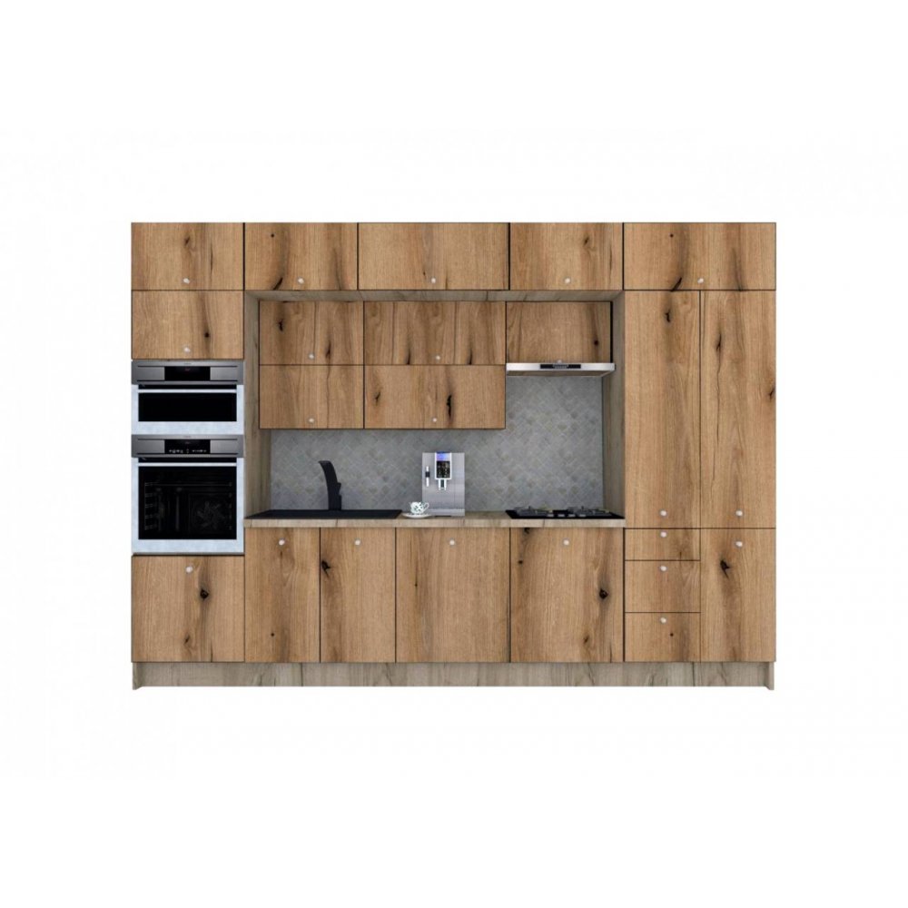 Bucatarie ZONE B 340 FRONT PAL K002 / decor K365
