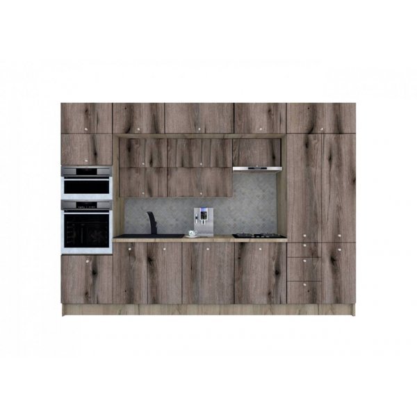 Bucatarie ZONE B 340 FRONT PAL K002 / decor K366