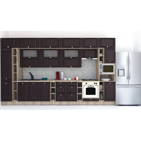 Bucatarie LEEA BEAUTY NEW 420 FRONT MDF CANYON K002 / decor 176