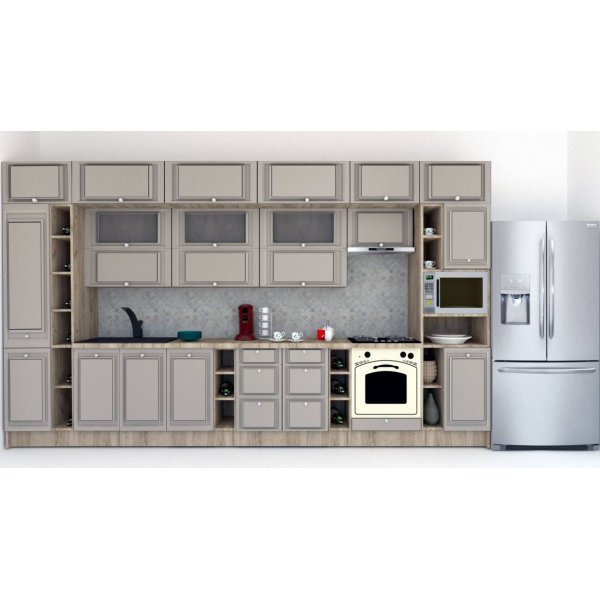 Bucatarie LEEA BEAUTY NEW 420 FRONT MDF CANYON K002 / decor 227