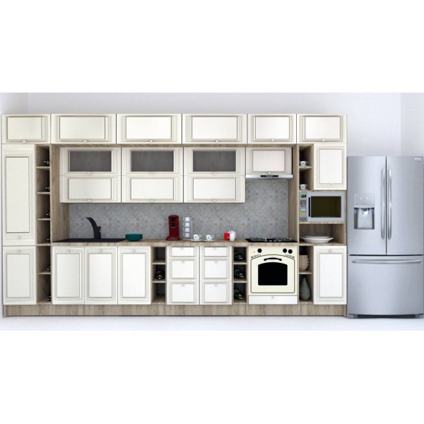 Bucatarie LEEA BEAUTY NEW 420 FRONT MDF CANYON K002 / decor 242