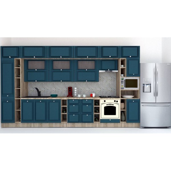 Bucatarie LEEA BEAUTY NEW 420 FRONT MDF CANYON K002 / decor 259