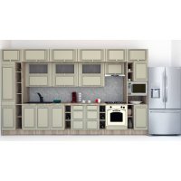 Bucatarie LEEA BEAUTY NEW 420 FRONT MDF SPARX K002 / decor 161