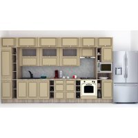 Bucatarie LEEA BEAUTY NEW 420 FRONT MDF FRESCO K002 / decor 243