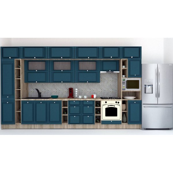 Bucatarie LEEA BEAUTY NEW 420 FRONT MDF ELBA K002 / decor 259
