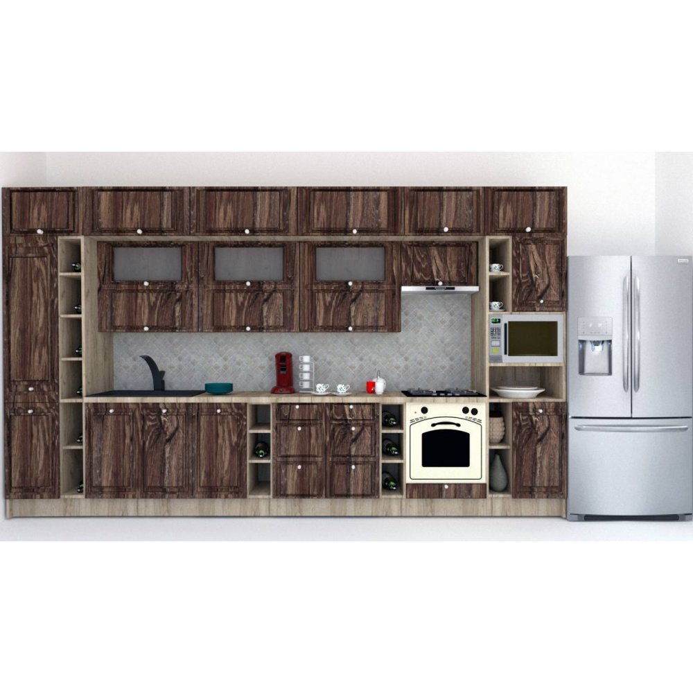 Bucatarie LEEA BEAUTY NEW 420 FRONT MDF OLDER K002 / decor 264