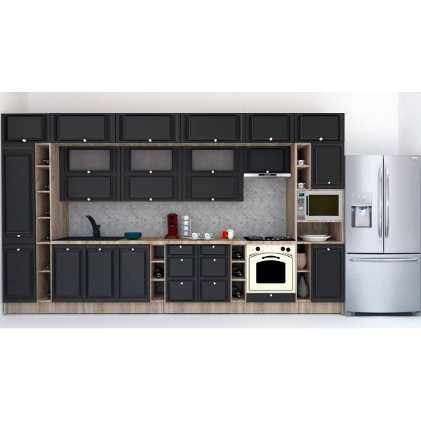 Bucatarie LEEA BEAUTY NEW 420 FRONT MDF OLDER K002 / decor 266