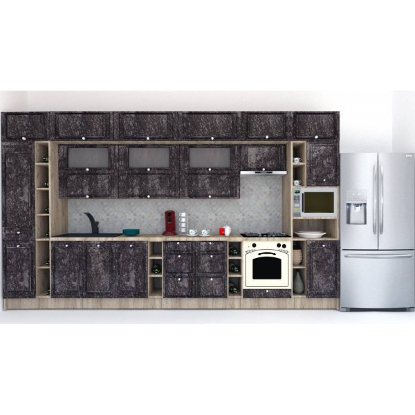 Bucatarie LEEA BEAUTY NEW 420 FRONT MDF OLDER K002 / decor 267