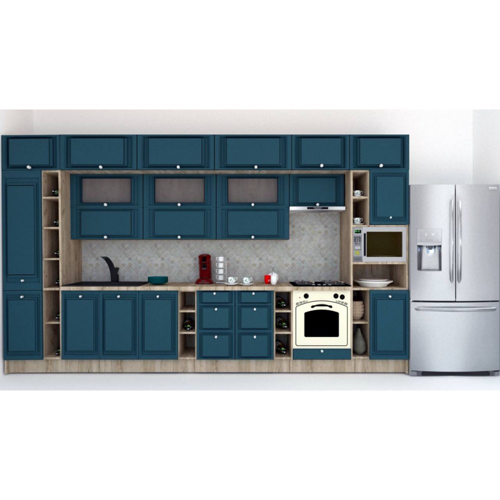 Bucatarie LEEA BEAUTY NEW 420 FRONT MDF ALAMO K002 / decor 259