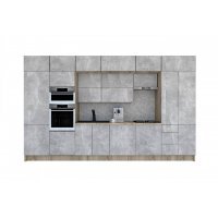 Bucatarie ZONE B 400 FRONT PAL K002 / decor 4298