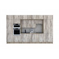 Bucatarie ZONE B 400 FRONT PAL K002 / decor K084
