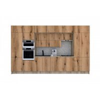 Bucatarie ZONE B 400 FRONT PAL K002 / decor K365