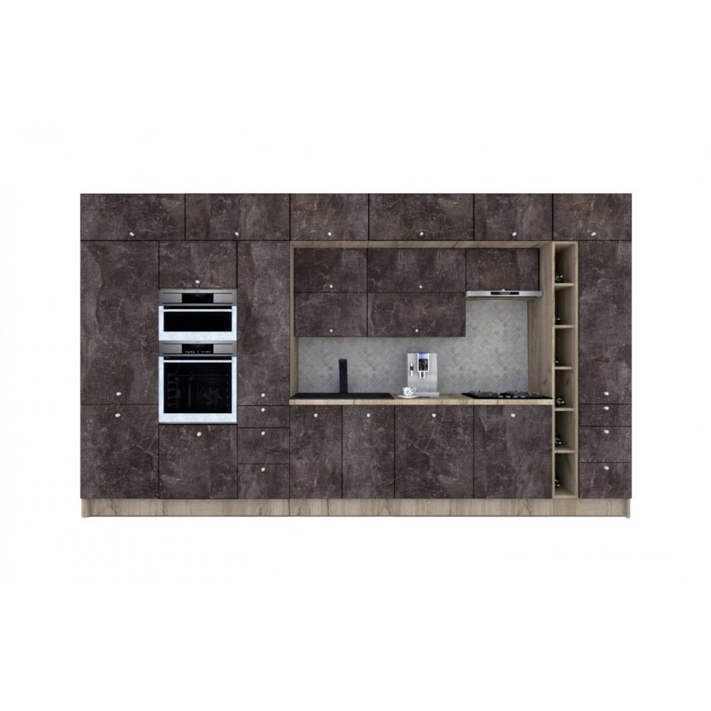 Bucatarie ZONE B 420 FRONT PAL K002 / decor 4299
