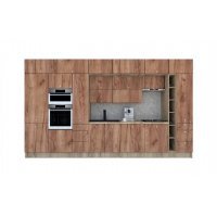 Bucatarie ZONE B 420 FRONT PAL K002 / decor K004
