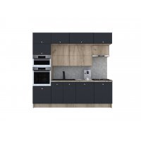 Bucatarie ZONE B COMBI 260 FRONT PAL K002 / decor 0164