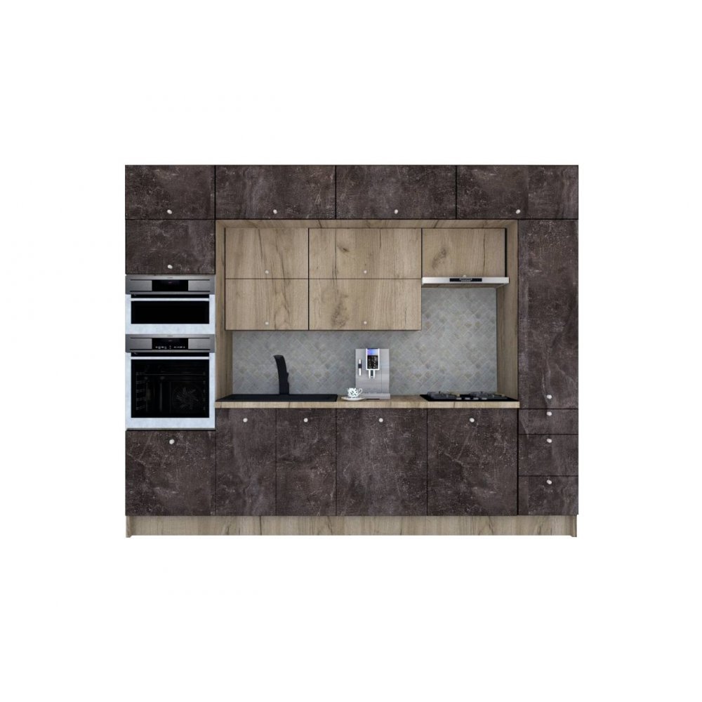 Bucatarie ZONE B COMBI 300 FRONT PAL K002 / decor 4299