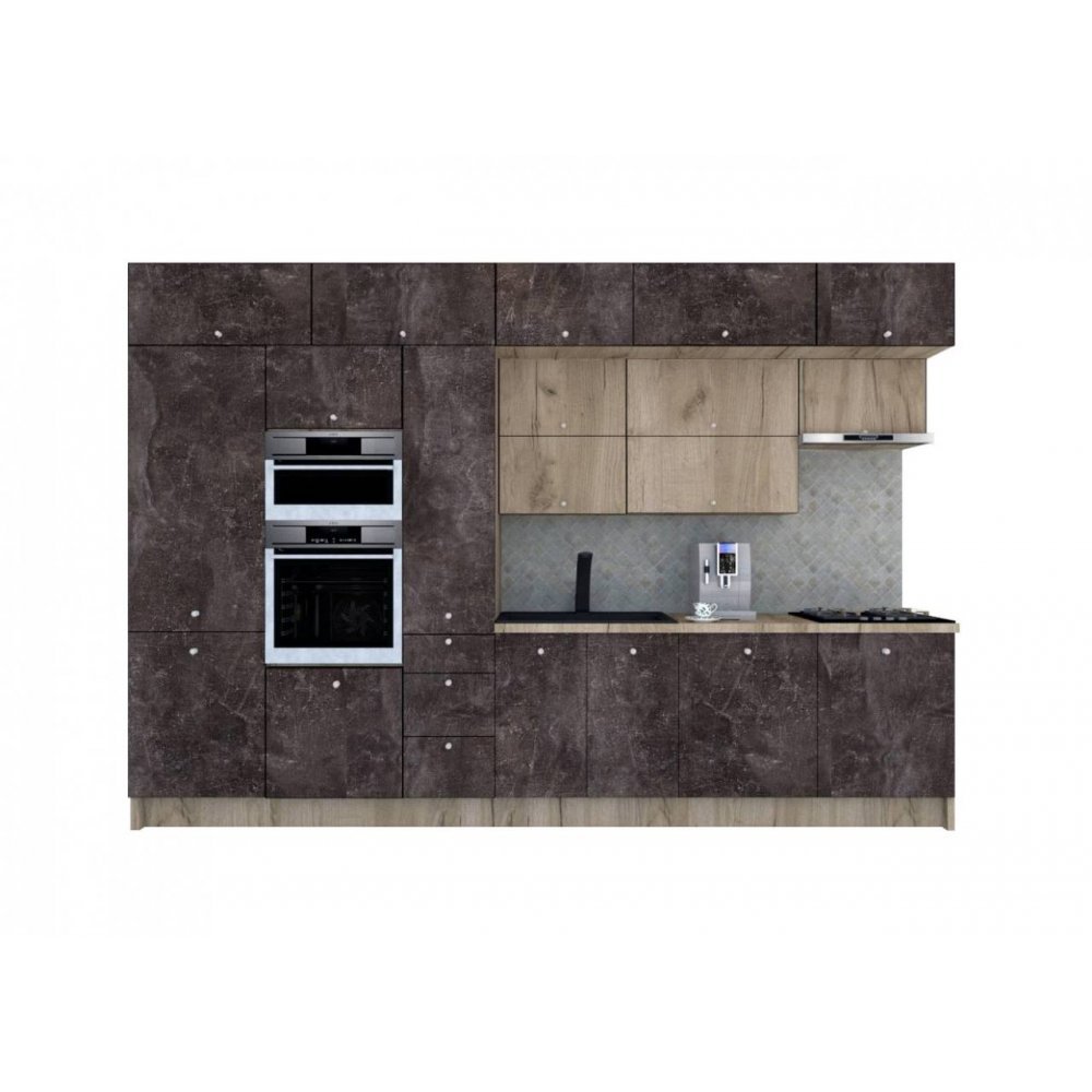 Bucatarie ZONE B COMBI 360 FRONT PAL K002 / decor 4299