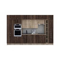 Bucatarie ZONE B COMBI 380 FRONT PAL K002 / decor 7648