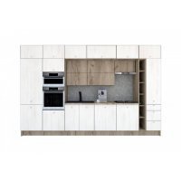 Bucatarie ZONE B COMBI 380 FRONT PAL K002 / decor 8508