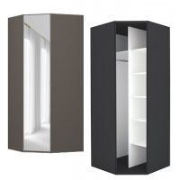 Dulap de Colt LEX SZFN1D A 103-103-218 GRI/O
