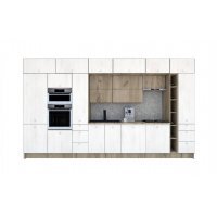 Bucatarie ZONE B COMBI 420 FRONT PAL K002 / decor 8508