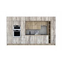 Bucatarie ZONE B COMBI 420 FRONT PAL K002 / decor K084 Bucatarie ZONE B COMBI 420 FRONT PAL K002 / decor K084