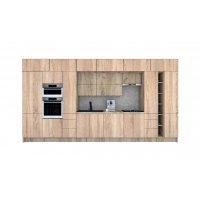 Bucatarie ZONE B COMBI 460 FRONT PAL K002 / decor 3025