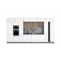 Bucatarie ZONE B COMBI 460 FRONT PAL K002 / decor 8100