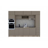 Bucatarie ZONE A 300 FRONT MDF K002 / decor 200