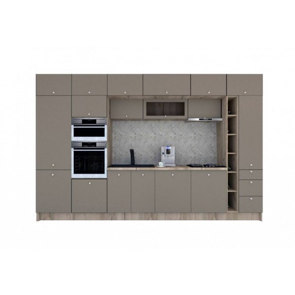 Bucatarie ZONE A 380 FRONT MDF K002 / decor 200