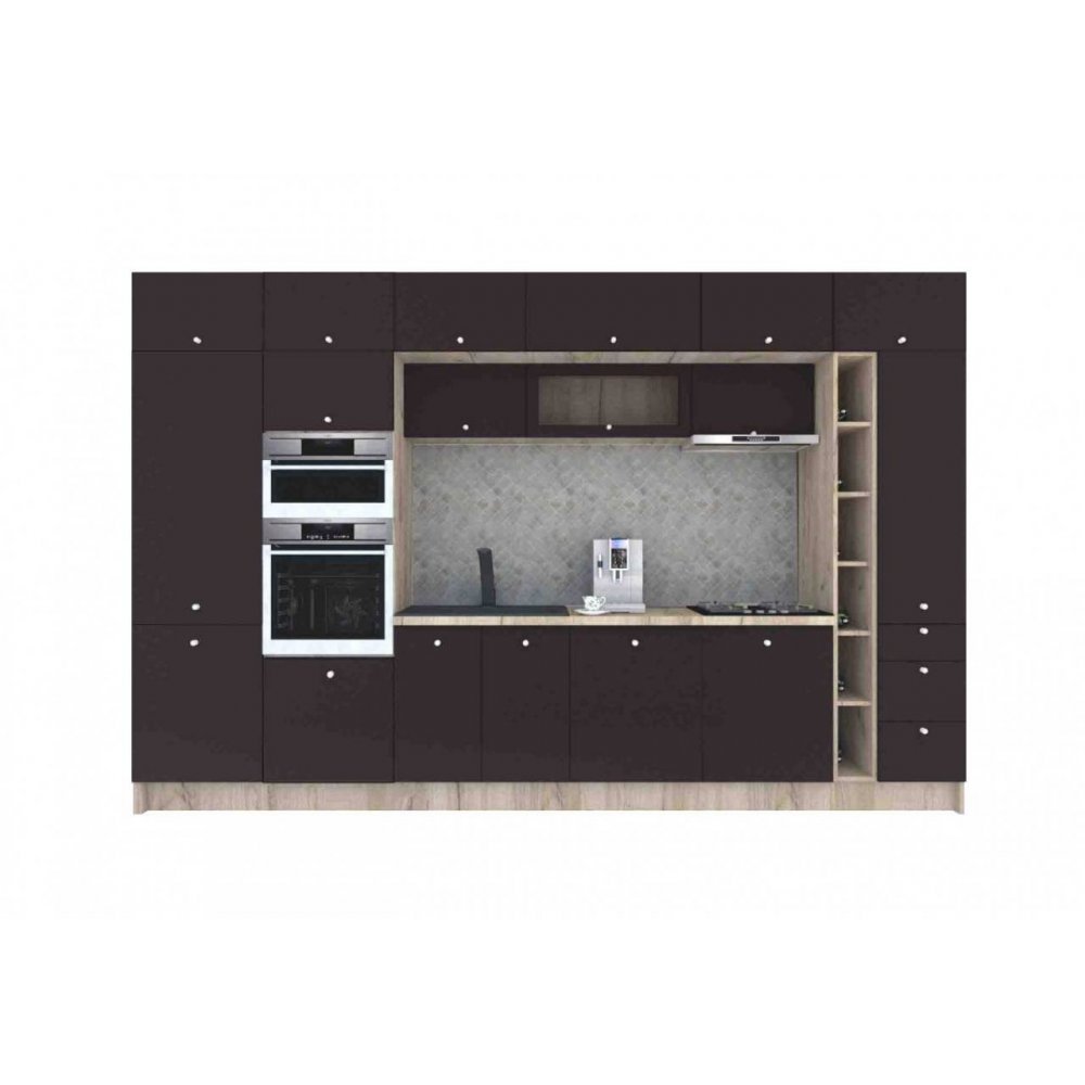 Bucatarie ZONE A 380 FRONT MDF K002 / decor 244