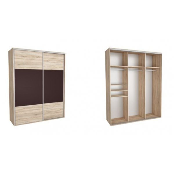 DRESSING NADIR 210 2A FRONT DAB SONOMA / MARON INCHIS