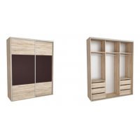 DRESSING NADIR 210 7A FRONT DAB SONOMA / MARON INCHIS
