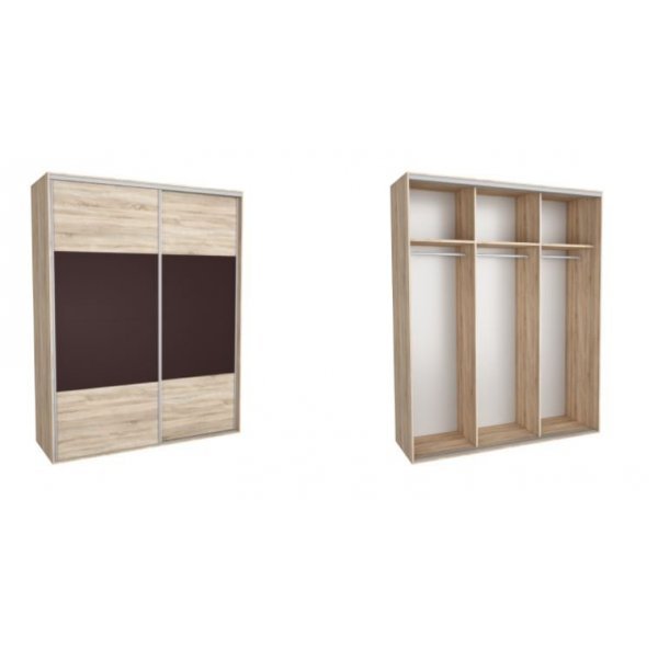DRESSING NADIR 230 1A FRONT DAB SONOMA / MARON INCHIS