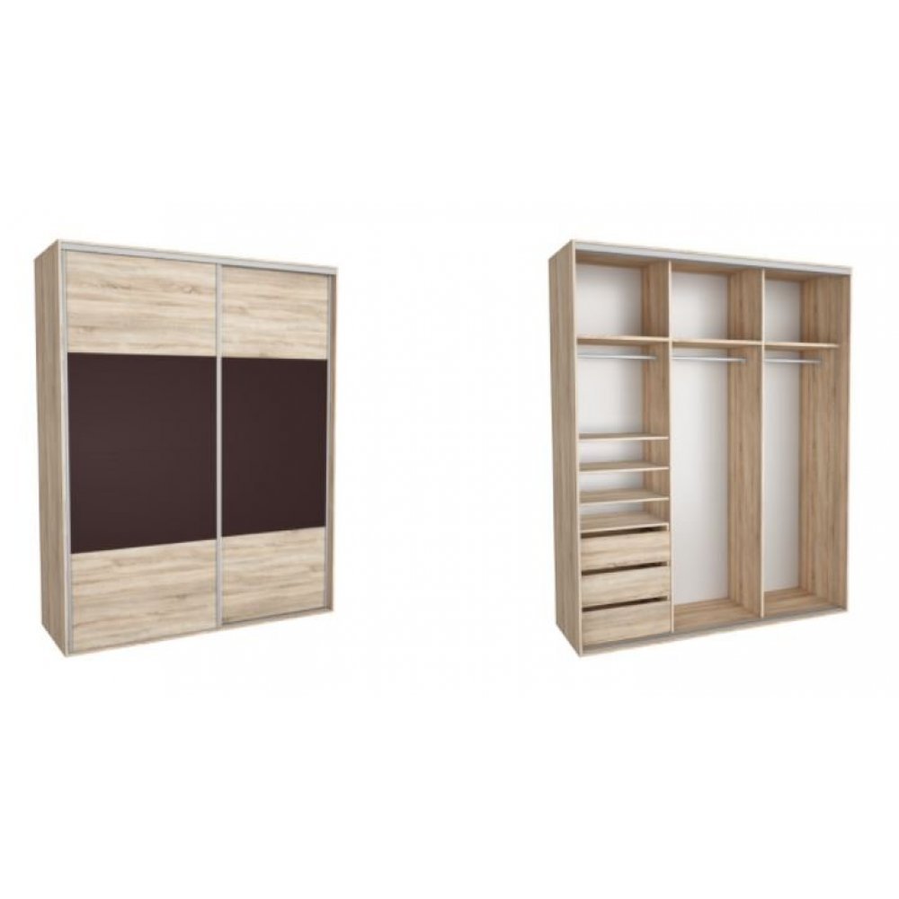 DRESSING NADIR 230 4A FRONT DAB SONOMA / MARON INCHIS