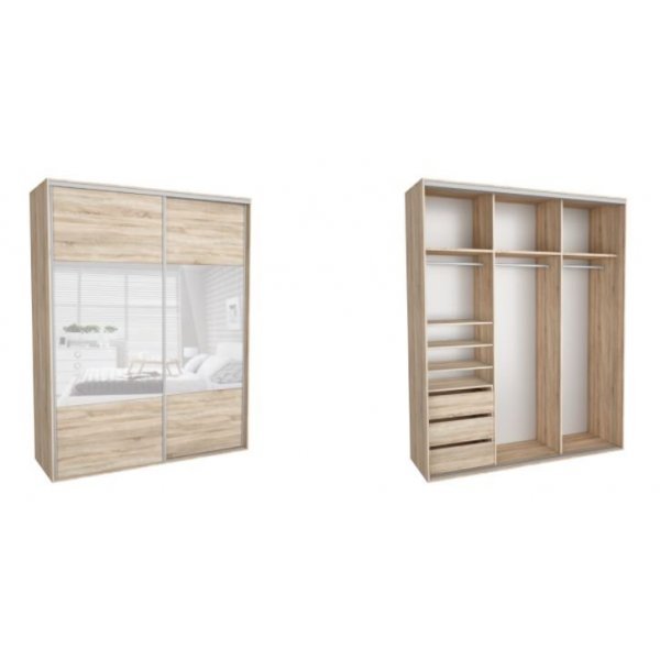 DRESSING NADIR 230 4B FRONT DAB SONOMA / OGLINDA