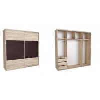 DRESSING NADIR 240 3A FRONT DAB SONOMA / MARON INCHIS