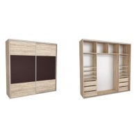 DRESSING NADIR 240 6A FRONT DAB SONOMA / MARON INCHIS