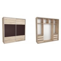 DRESSING NADIR 240 7A FRONT DAB SONOMA / MARON INCHIS