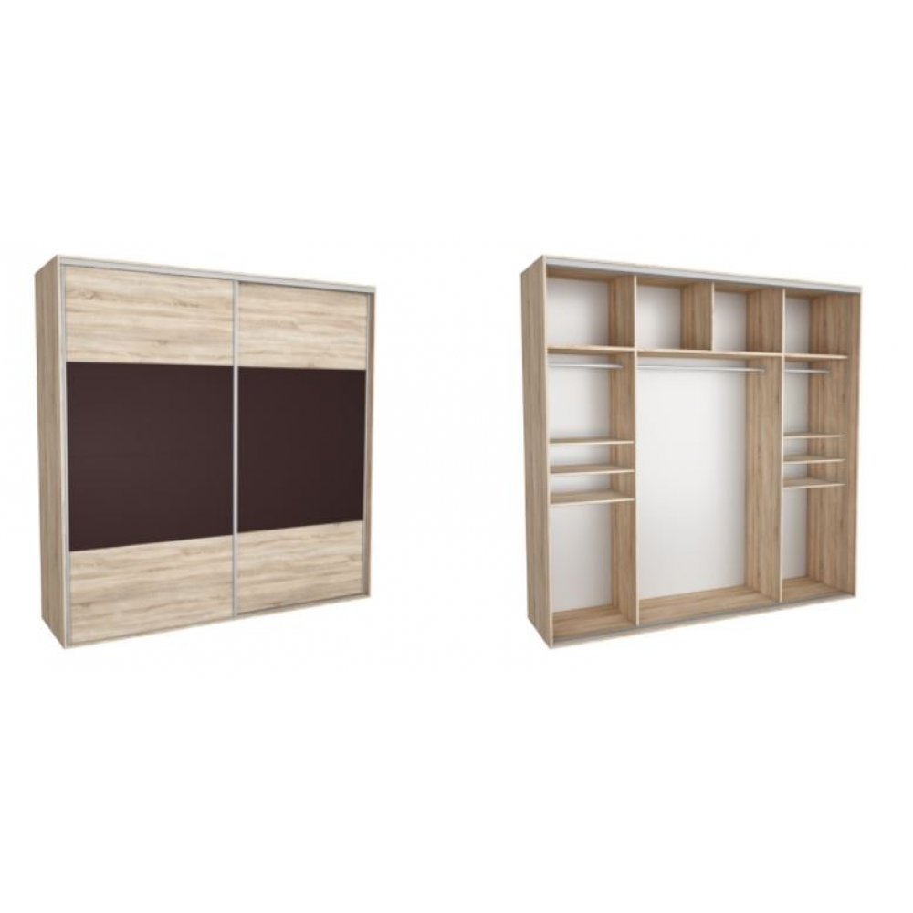 DRESSING NADIR 240 8A FRONT DAB SONOMA / MARON INCHIS